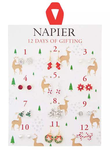 Napier Christmas Earring Set