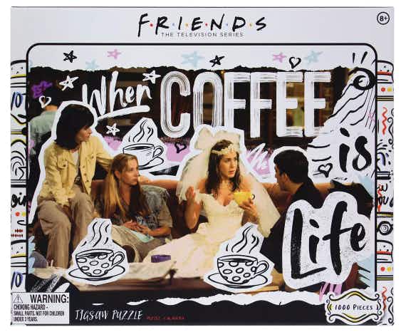 Paladone Friends "Coffee Is Life" 1000-Piece Puzzle
