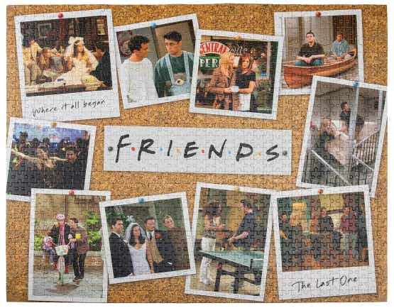 Paladone Friends "Through The Seasons" 1000-Piece Puzzle