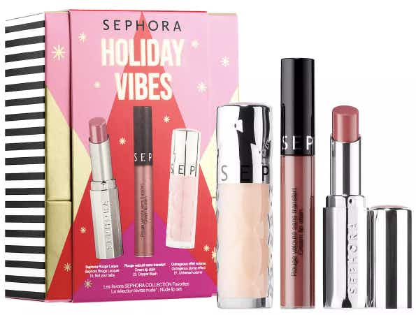 SEPHORA COLLECTION Holiday Vibes Favorite Nude Lip Set