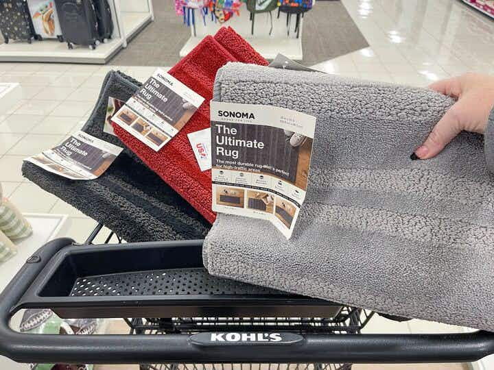 kohls sonoma goods for life rugs in store image 2022