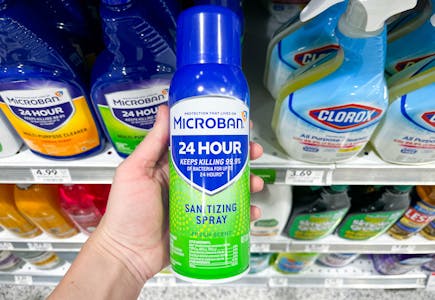 2 Microban Sprays