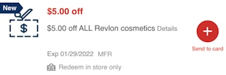 revlon coupon screenshot cvs jan 2022 1643119700 1643119700