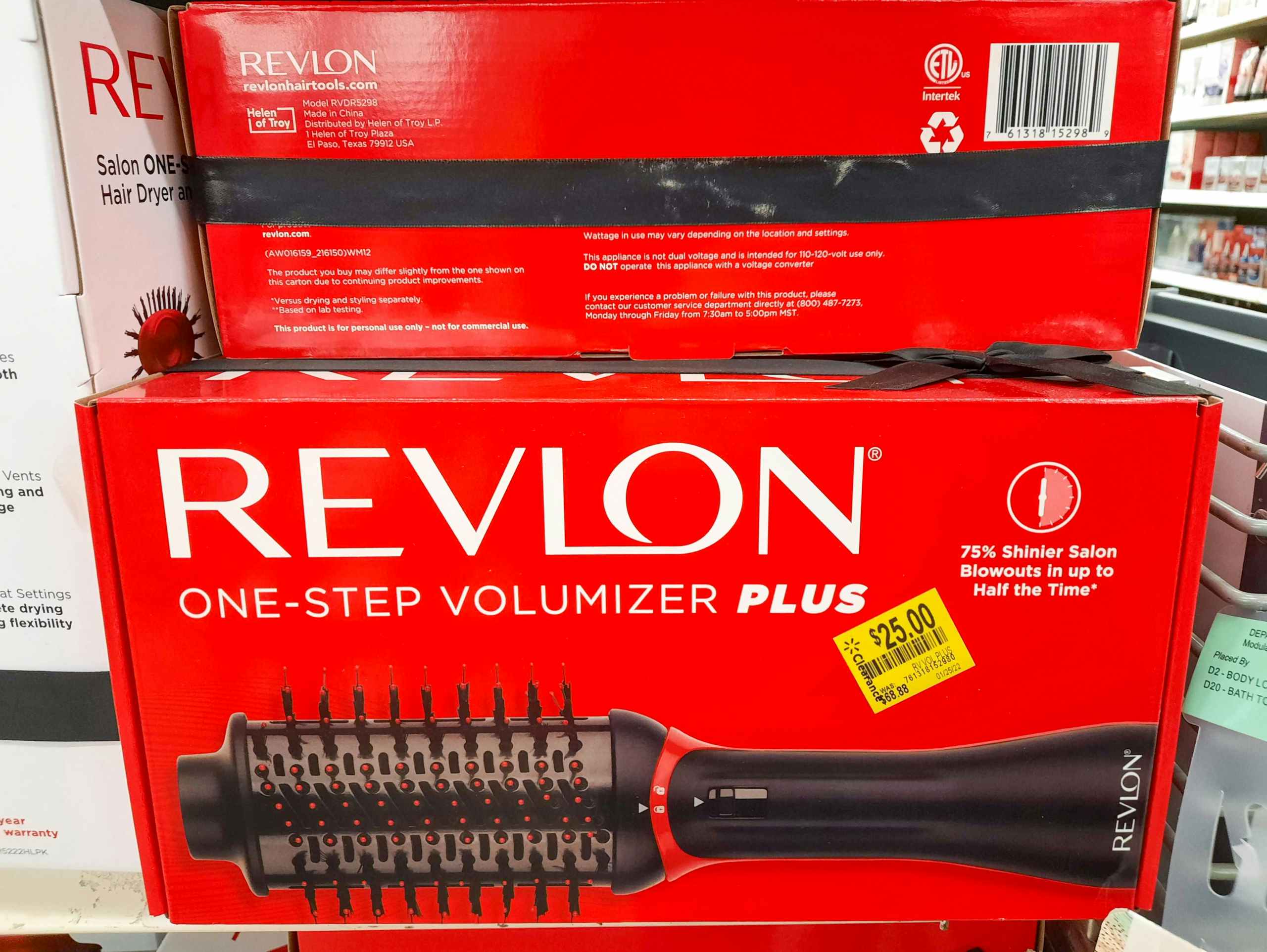 Revlon One Step Volumizer Plus clearance at Walmart