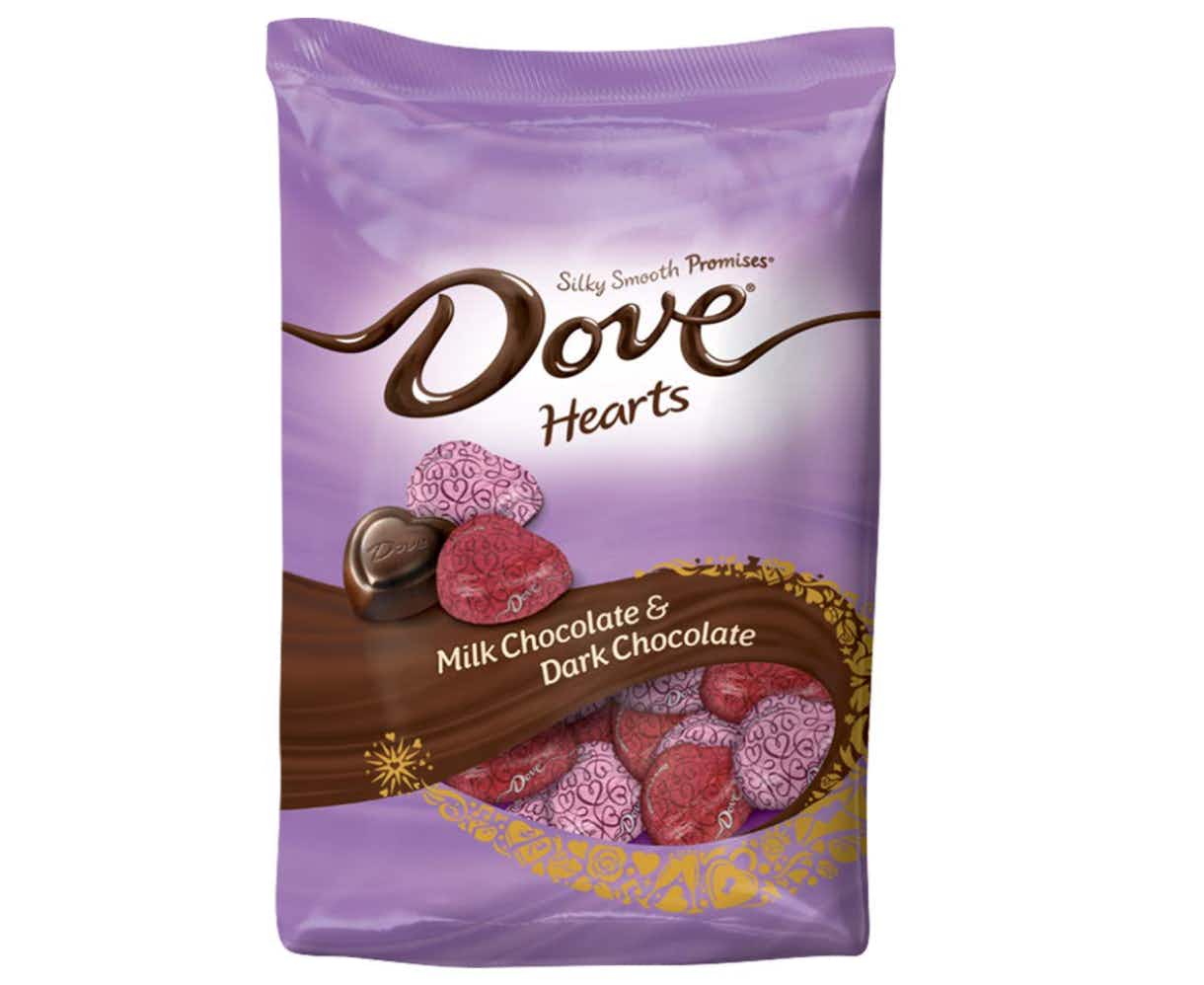 DOVE PROMISES Valentine Milk and Dark Chocolate 