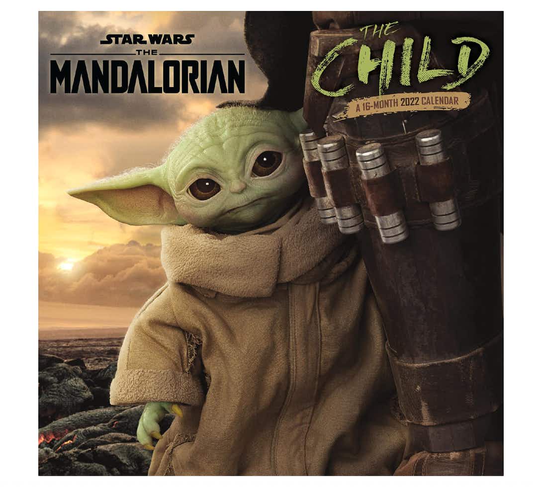 2022 Star Wars: The Mandalorian - The Child Mini Wall Calendar 