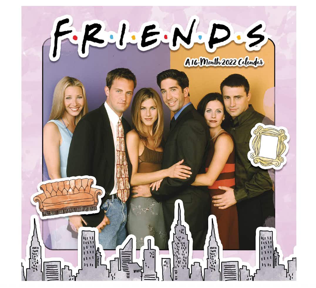 2022 Friends Mini Wall Calendar