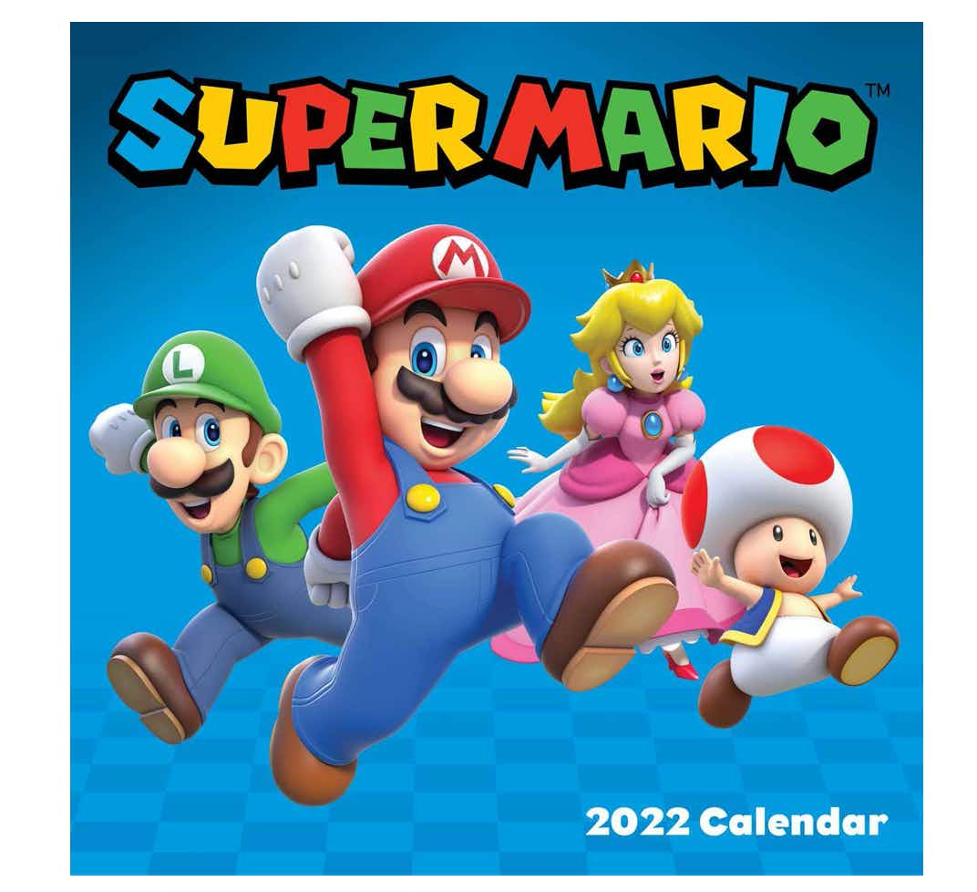 Super Mario 2022 Wall Calendar