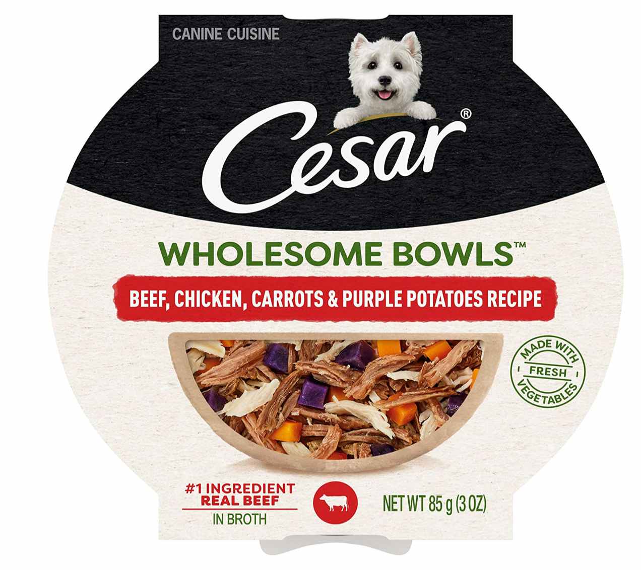 Cesar Wholesome Bowls Wet Dog Food