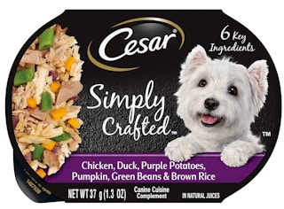 Cesar Simply Crafted Meal Topper Wet Dog Food