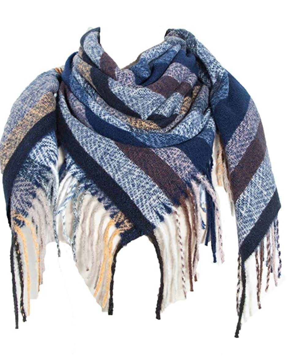 Wander Agio Plaid Scarf 