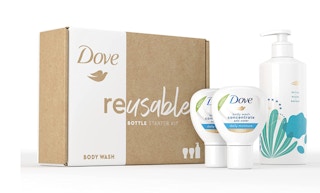 Dove Reusable Bottle Starter Kit