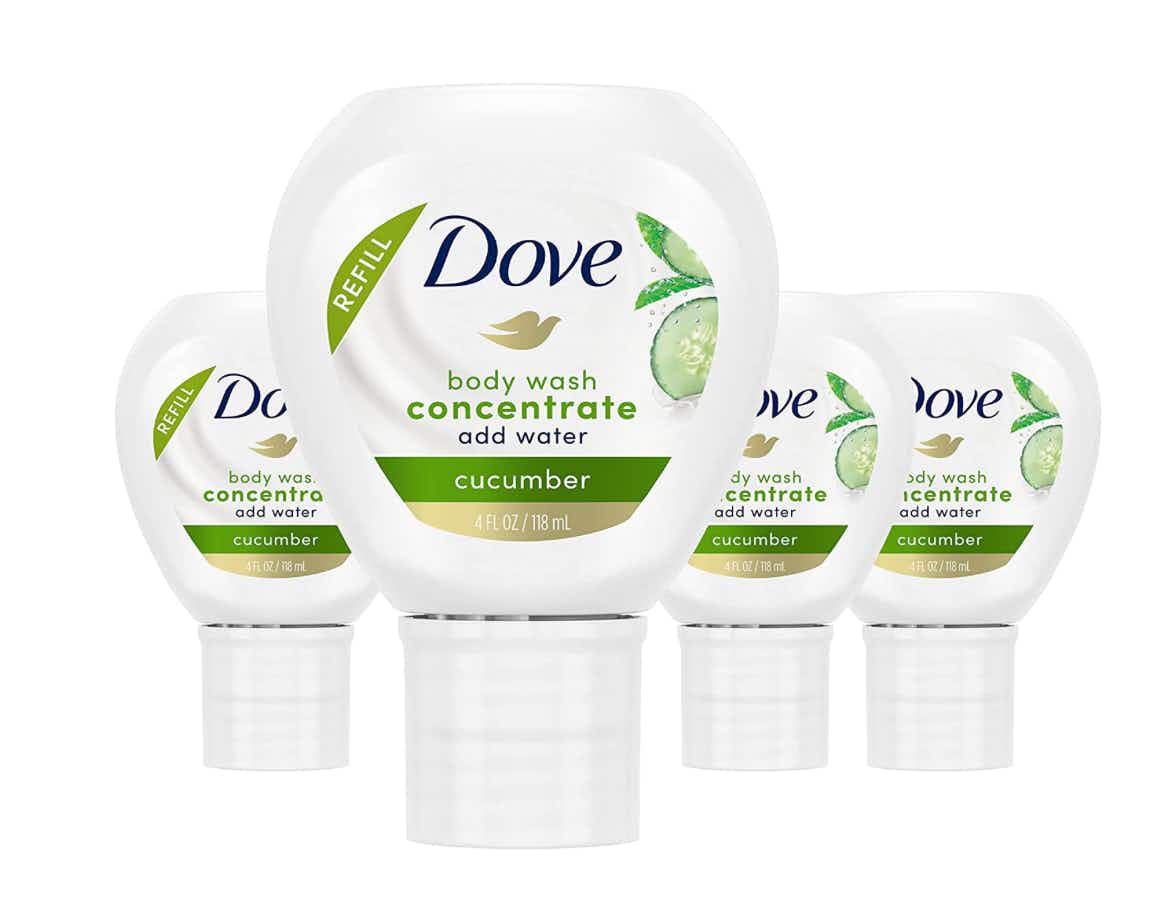 Dove Body Wash Concentrate Refill 