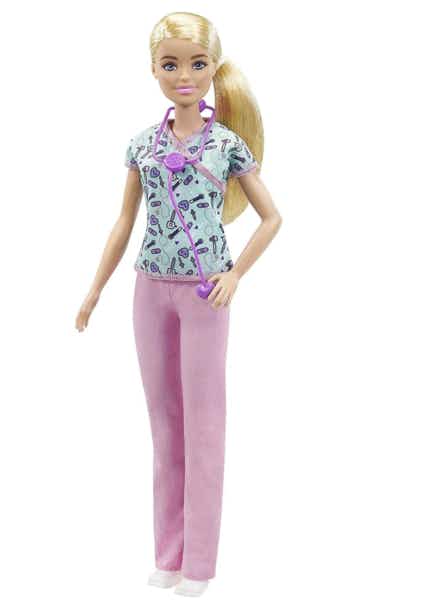 Barbie Nurse Blonde Doll 