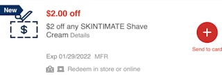 skintimate coupon screenshot cvs jan 2022 1643300320 1643300321