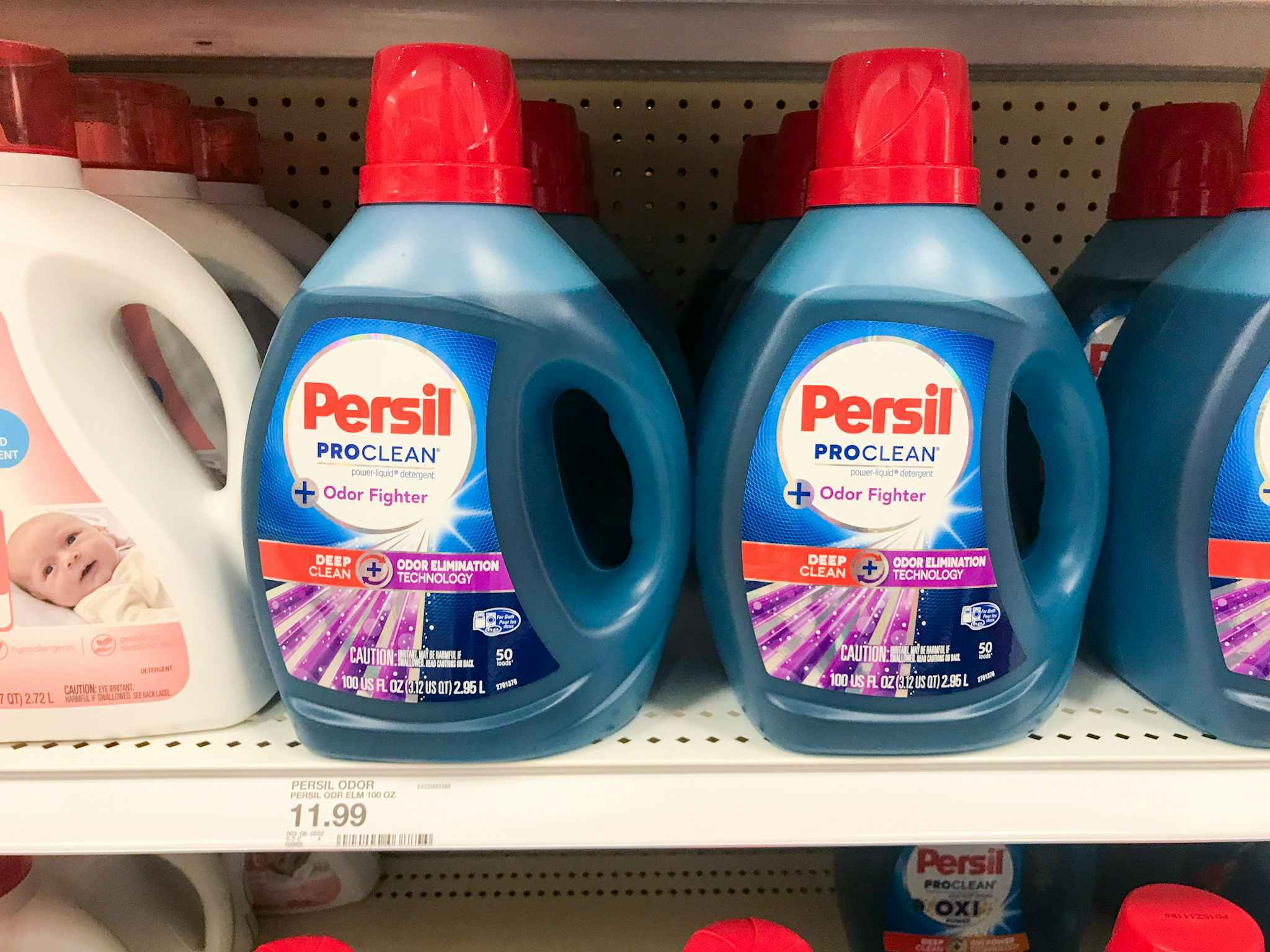 persil laundry detergent on a target shelf