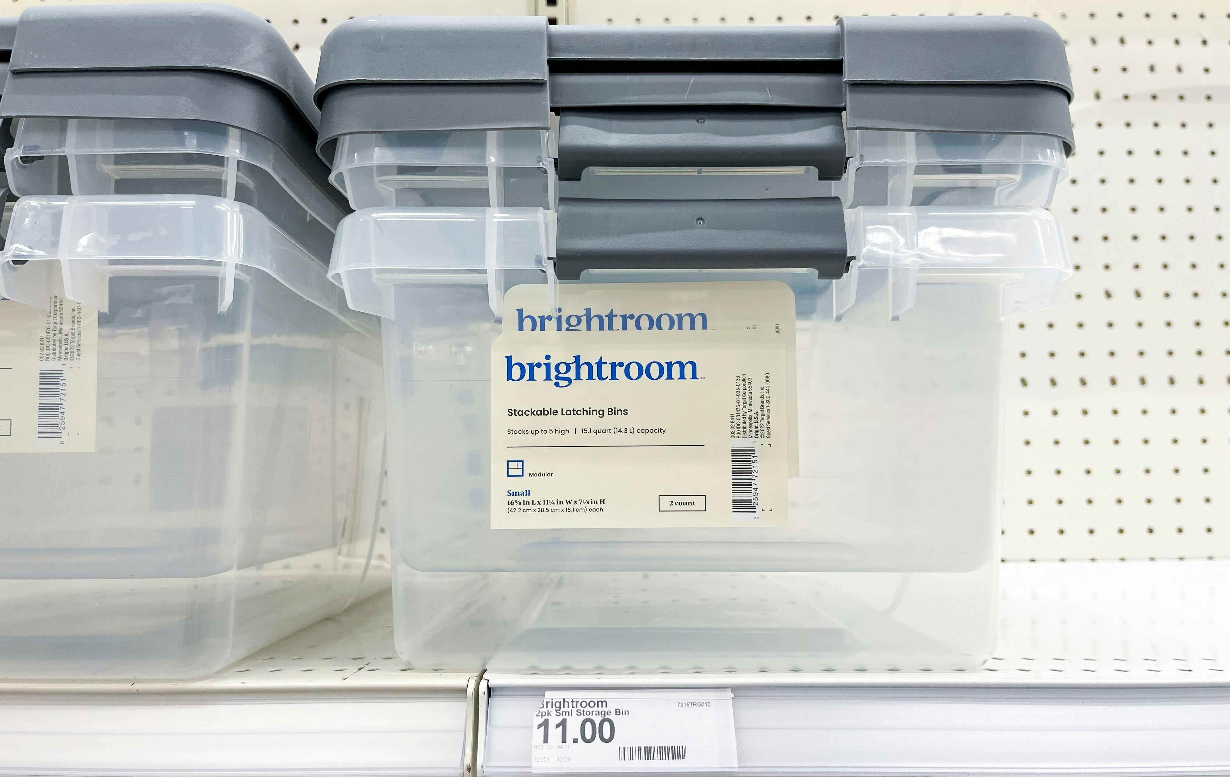 Brightroom small latching storage box at Target