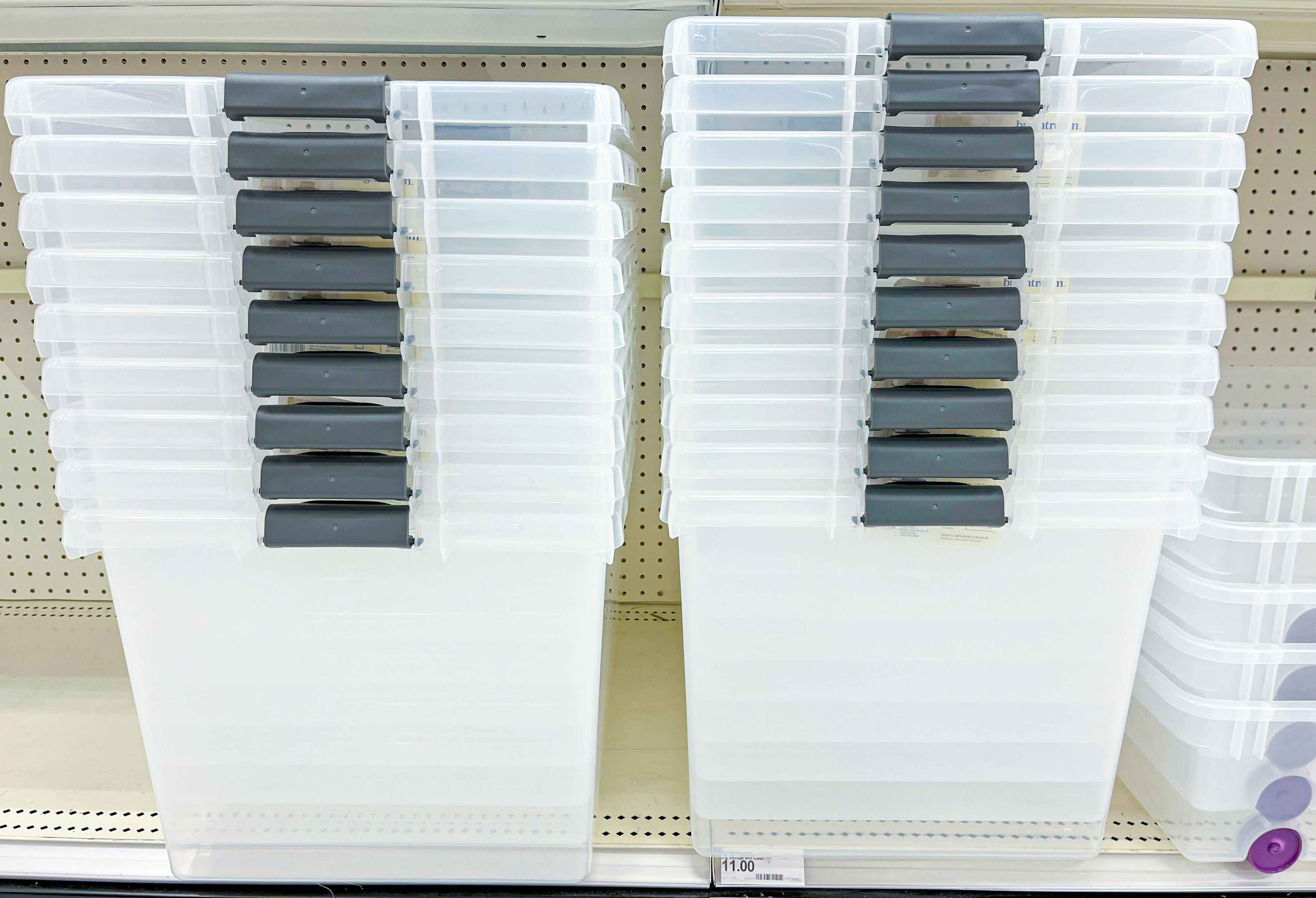 Brightroom large latching storage box at Target