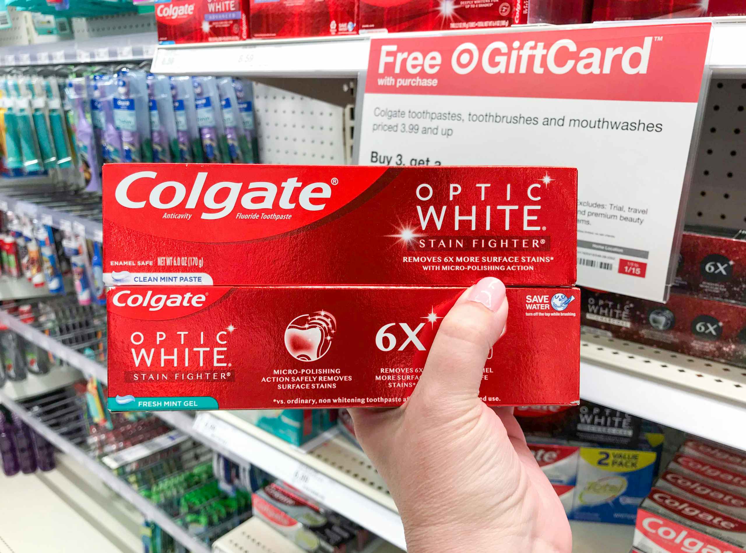 Colgate Optic White Toothpaste at Target