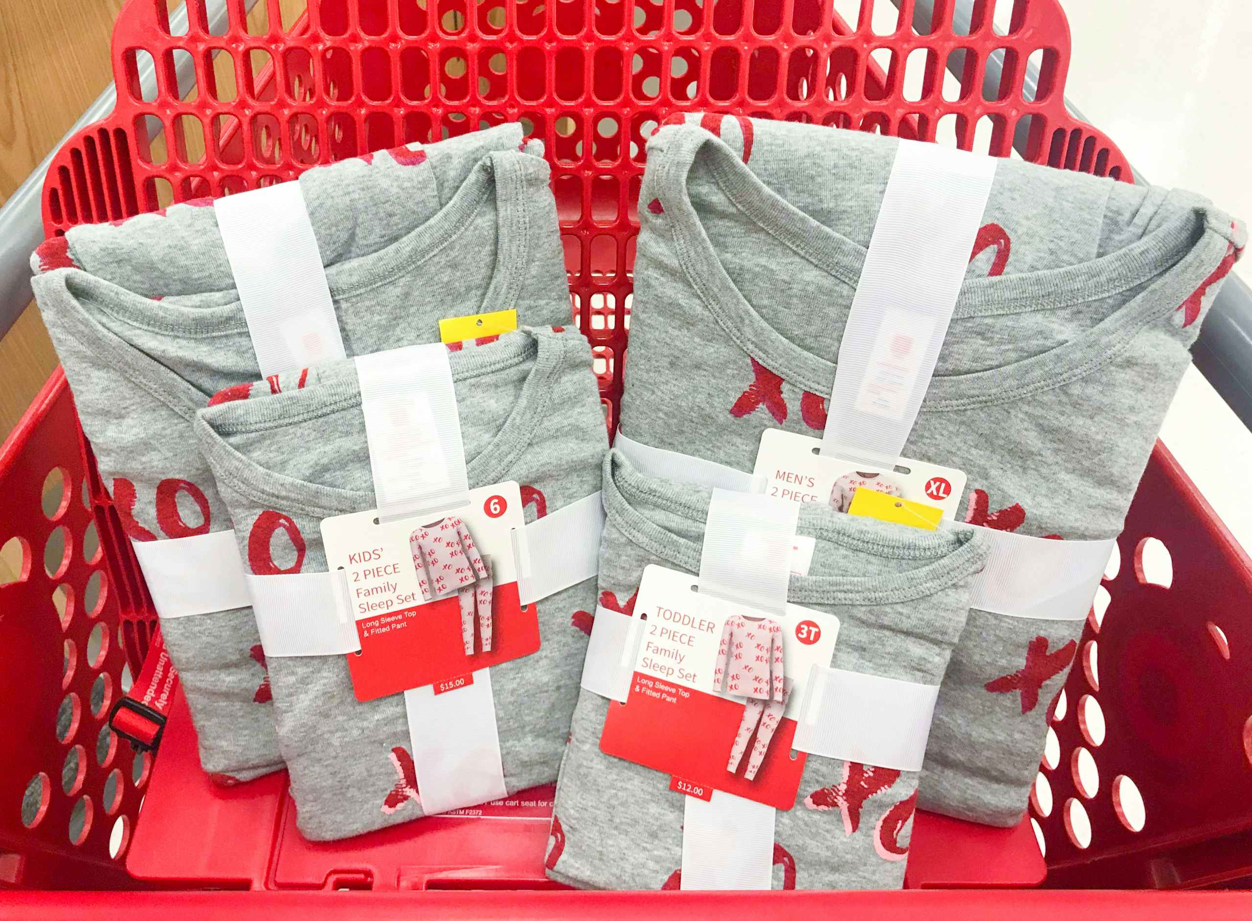Matcing Valentines Day Pajama Sets at Target