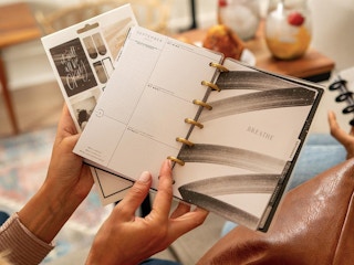 2022 Listen to Your Heart Mini Wellness Happy Planner - 12 Months