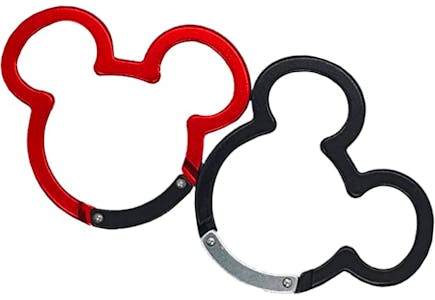 Mickey Mouse Carabiners