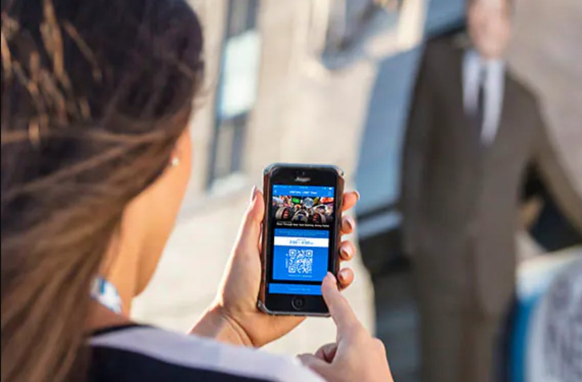 Universal Studios orlando mobile app on a cell phone