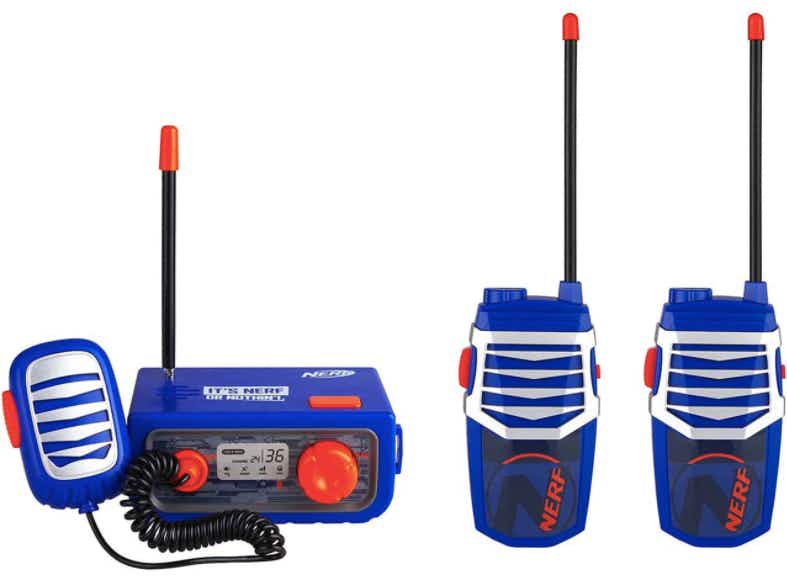 Nerf 3-Way Walkie Talkie Base Station Kit