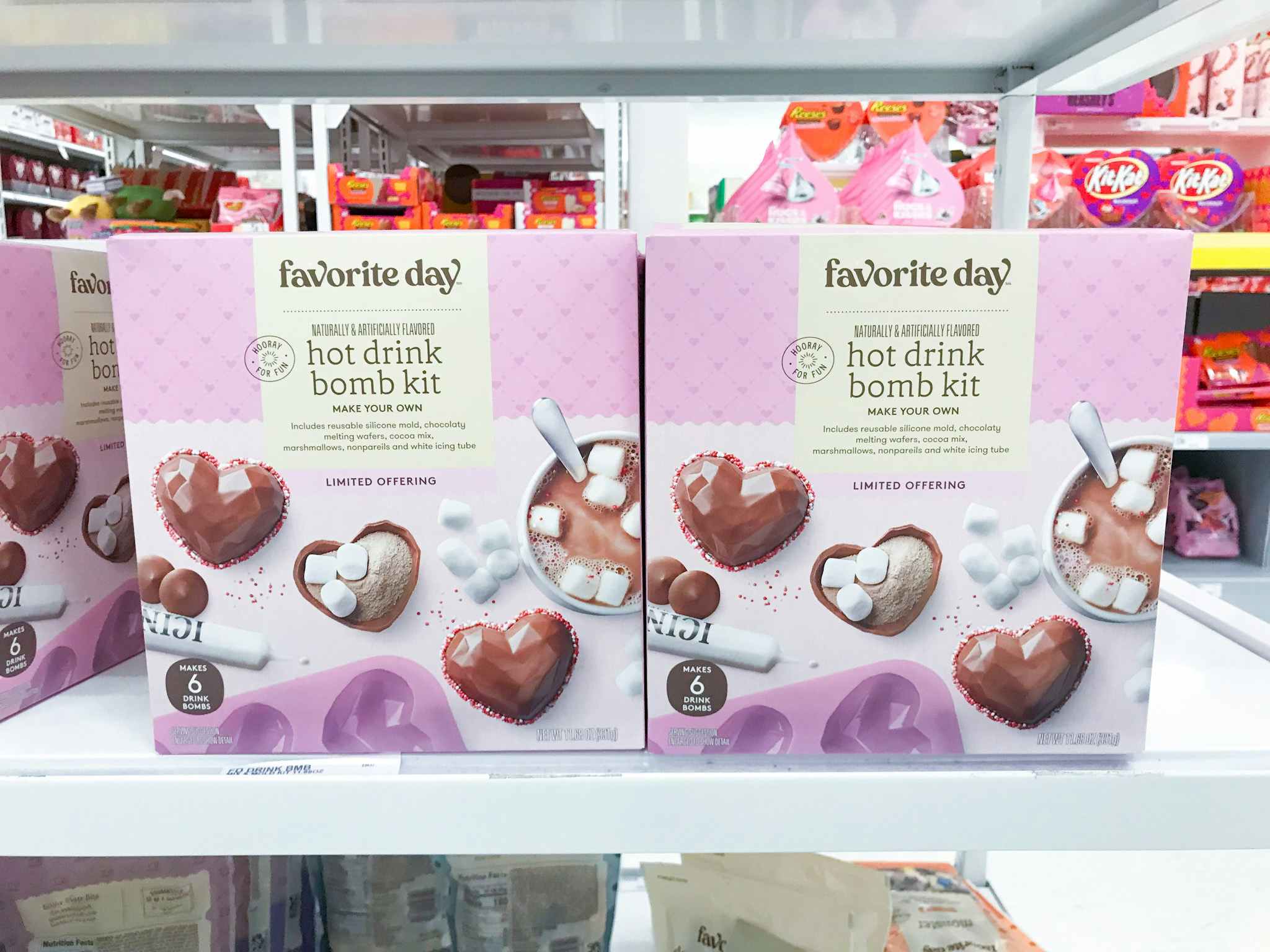 valentine's day skillet and drink bomb sets at target