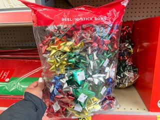 A pack of bows at Walgreens