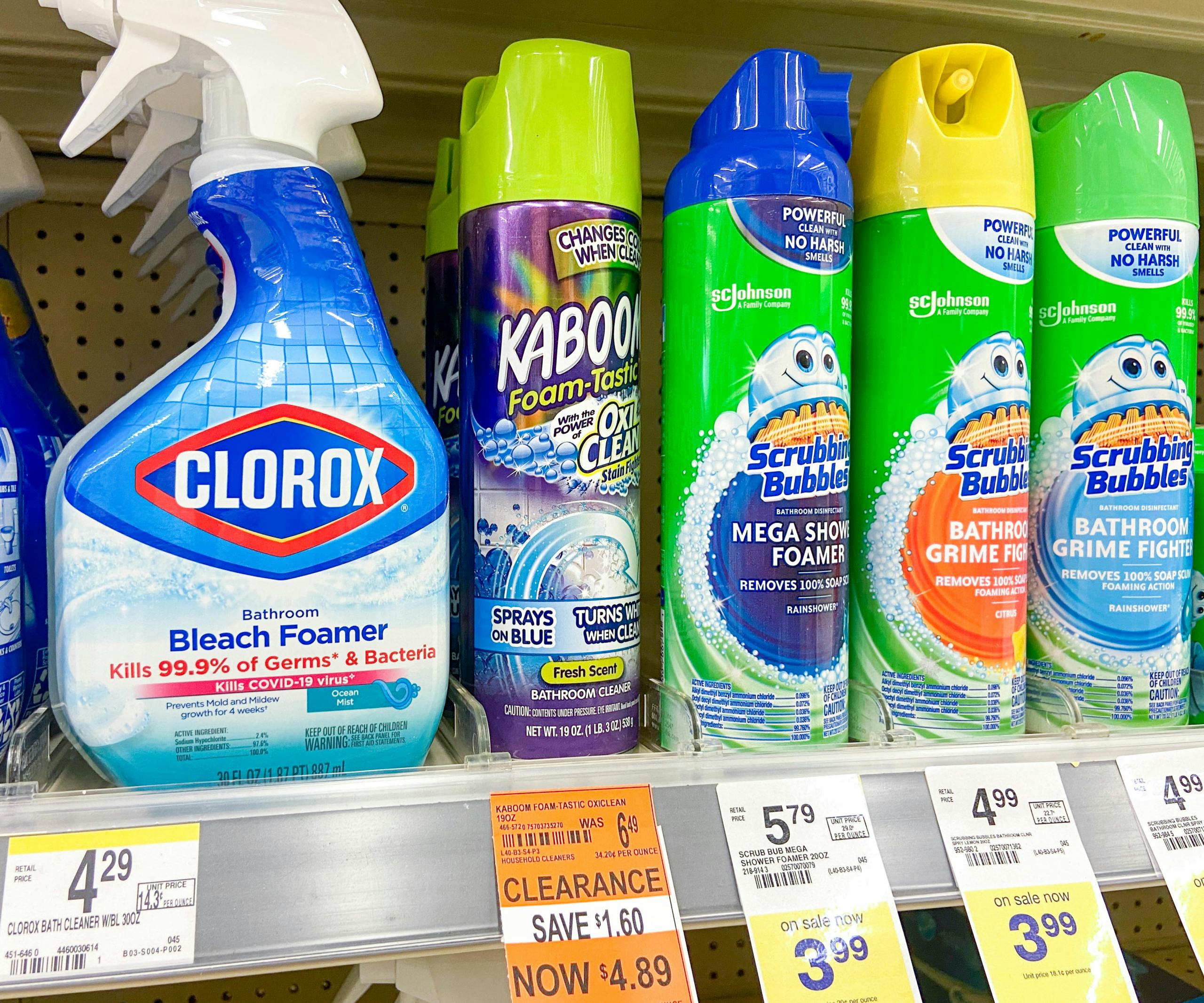 Cleaning Product Clearance, up to 90% off at Walgreens - Lysol, Mr ...