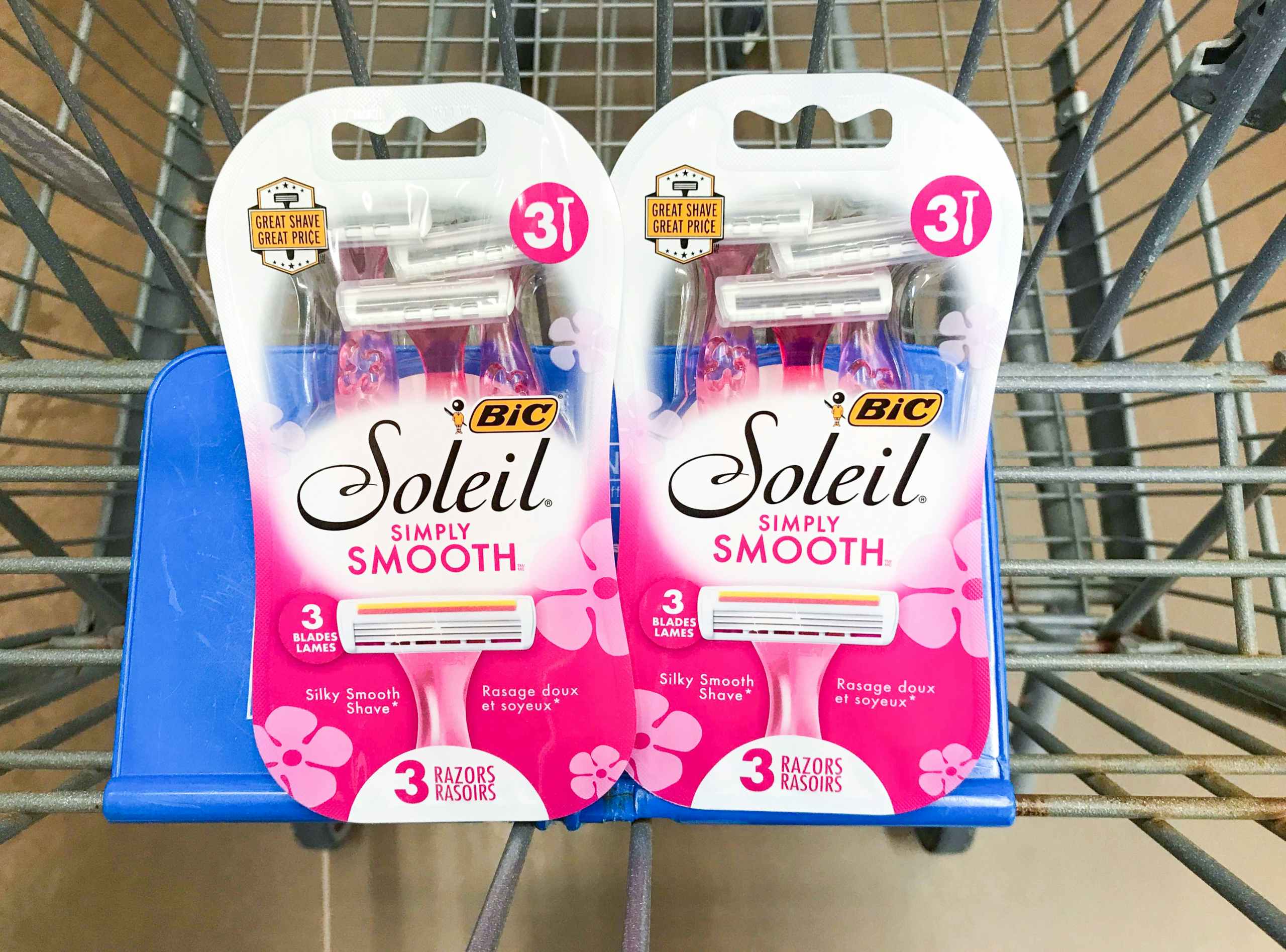 Bic Soleil Simply Smooth Razors at Walmart
