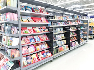 walmart childrens book area shot