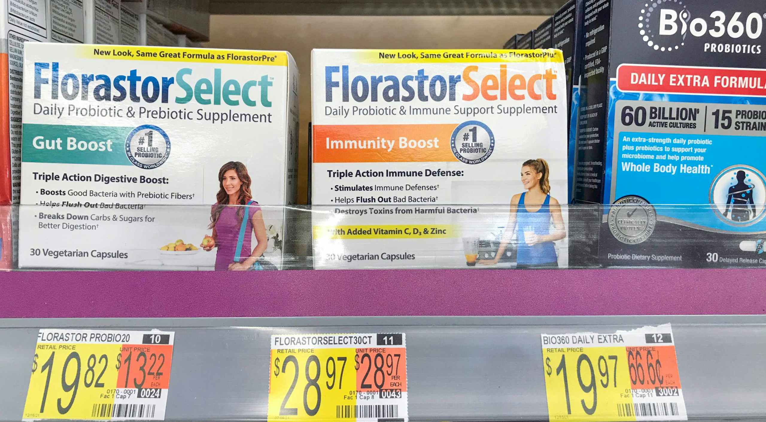 Florastor Select products at Walmart