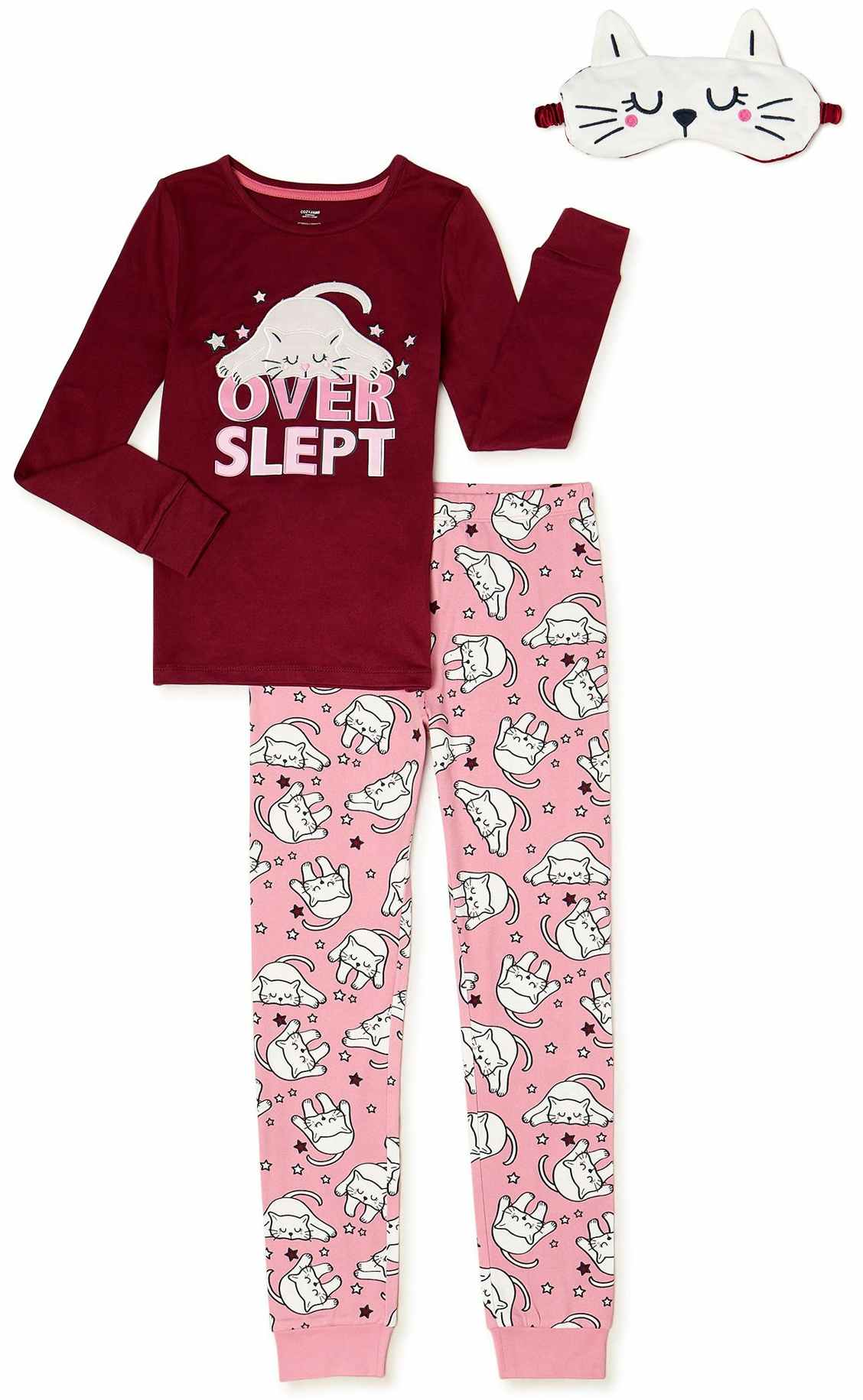 walmart-girls-pajama-set-with-mask-2022