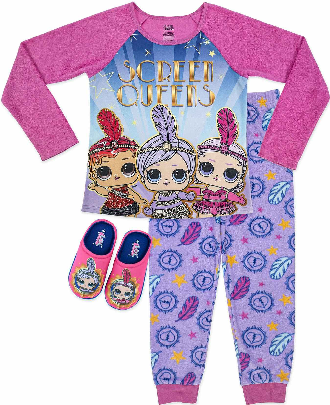 walmart-kids-pajama-slipper-set-lol-surprise-2022