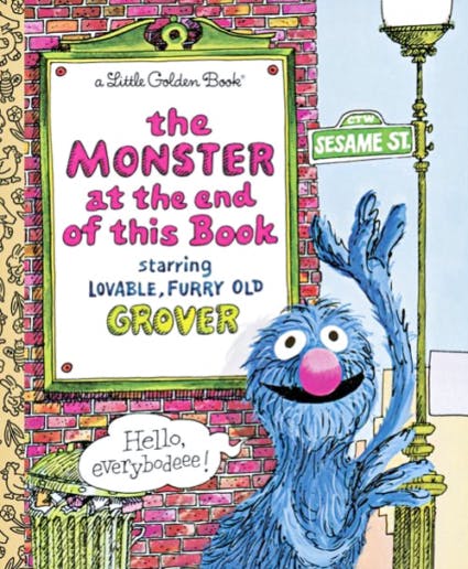 walmart little golden book monster at the end of the book screenshot