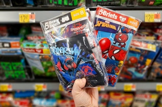 Boys' Spider-Man underwear at Walmart