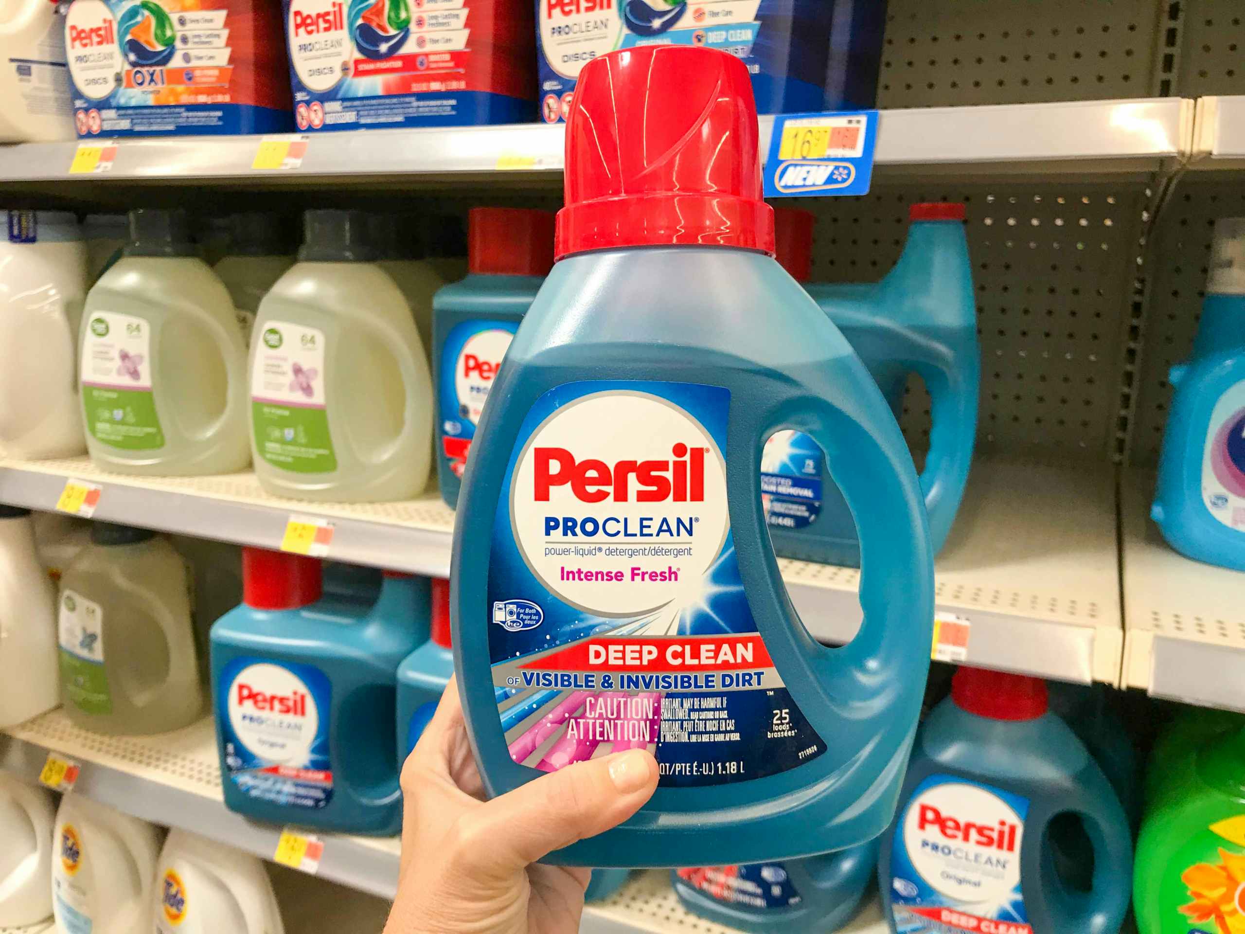 Persil Proclean Laundry Detergent at Walmart