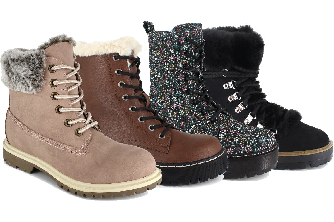 walmart fur boots