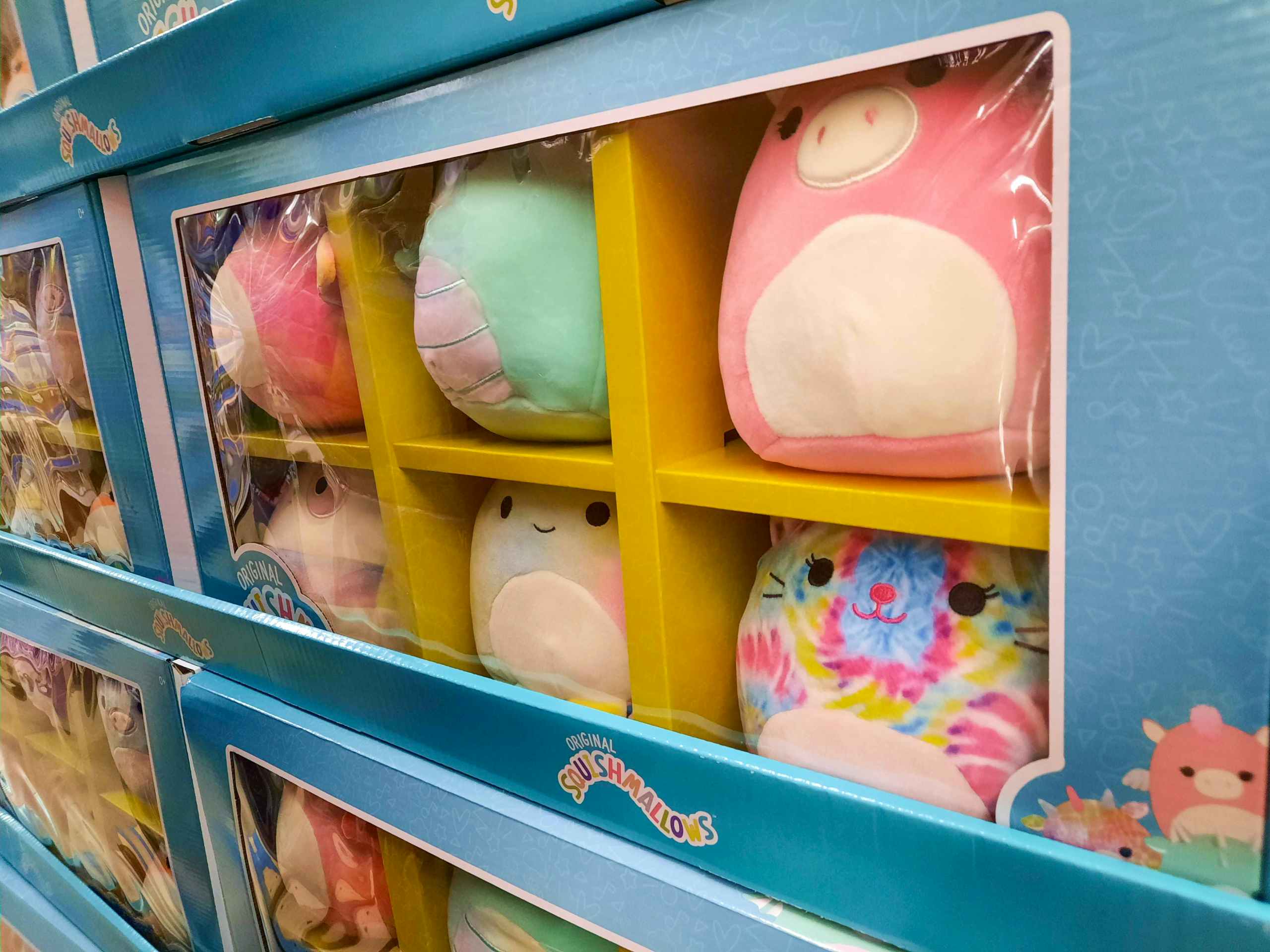 walmart squishmallows squish-doos on shelf