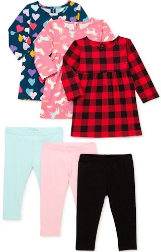 walmart wonder nation dress and leggings set 2022 1643292031 1643292031