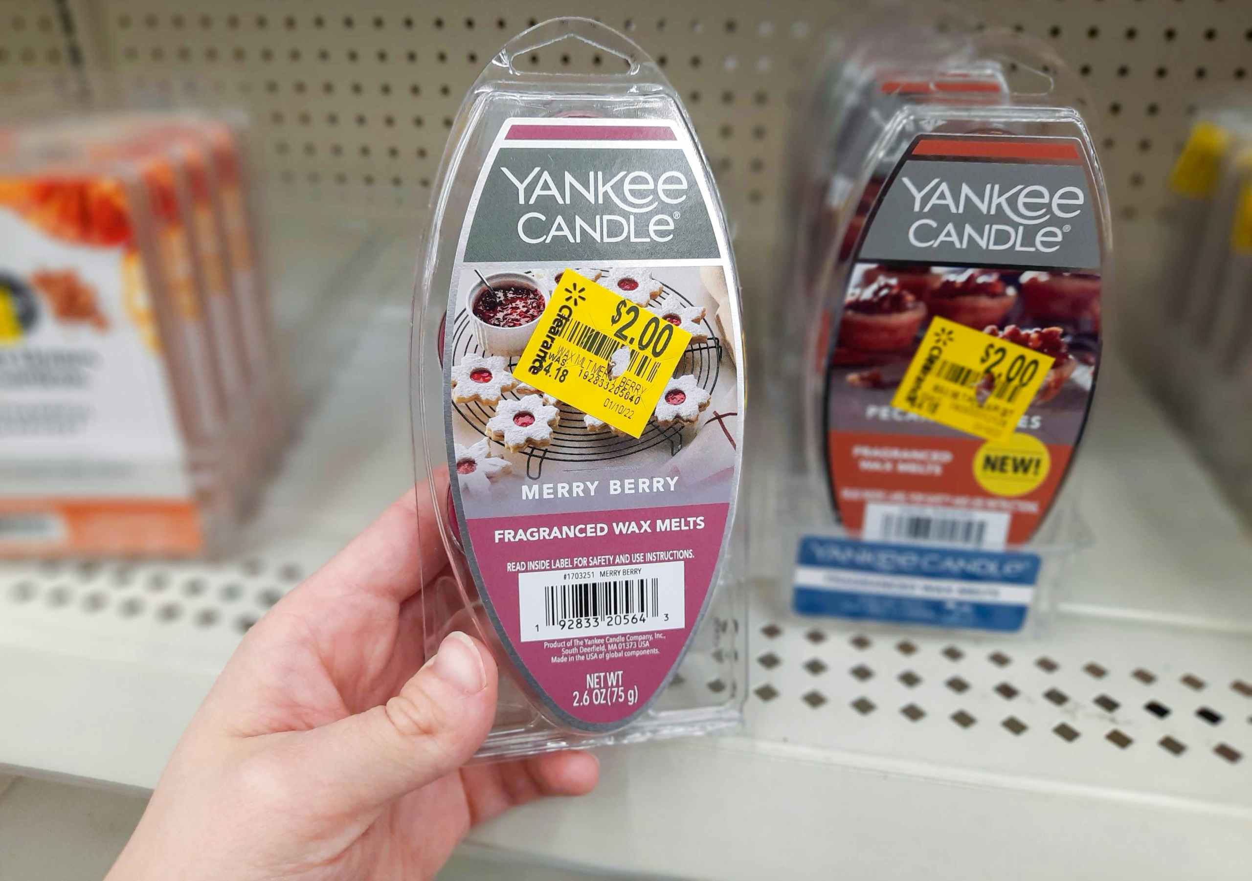 Yankee Candle Wax Melt Clearance at Walmart