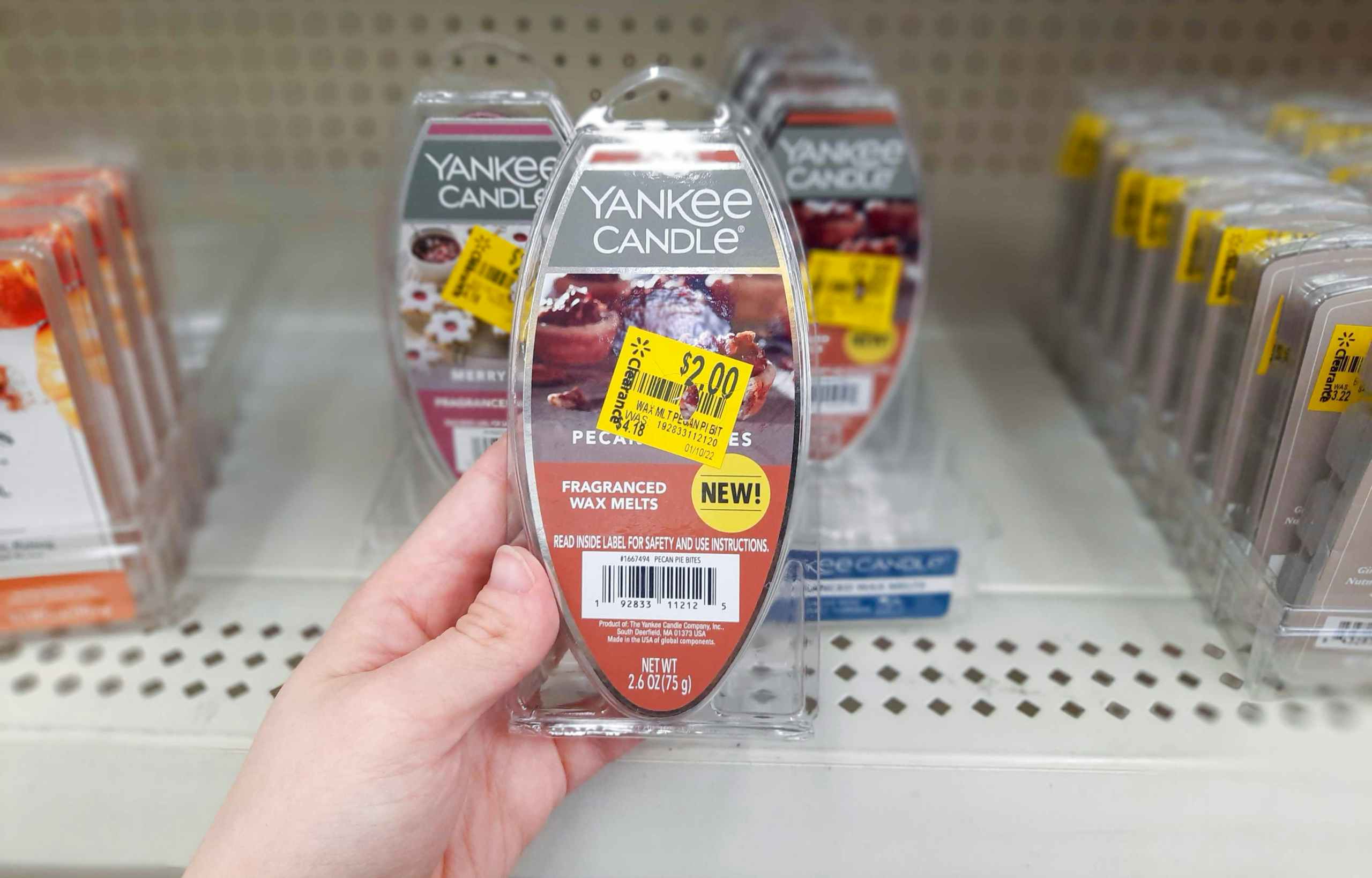 Yankee Candle Wax Melt Clearance at Walmart