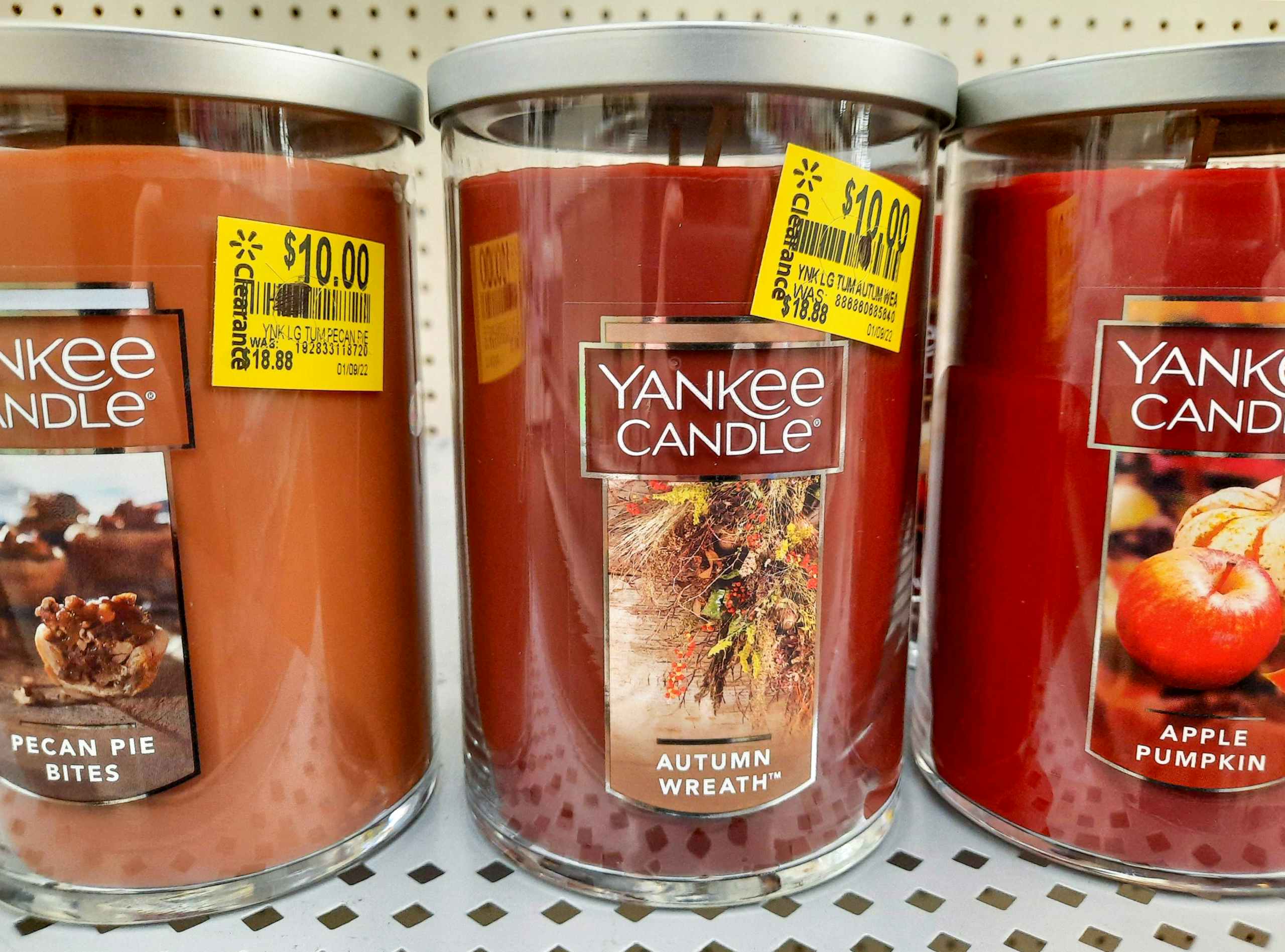 Yankee Candle Clearance at Walmart