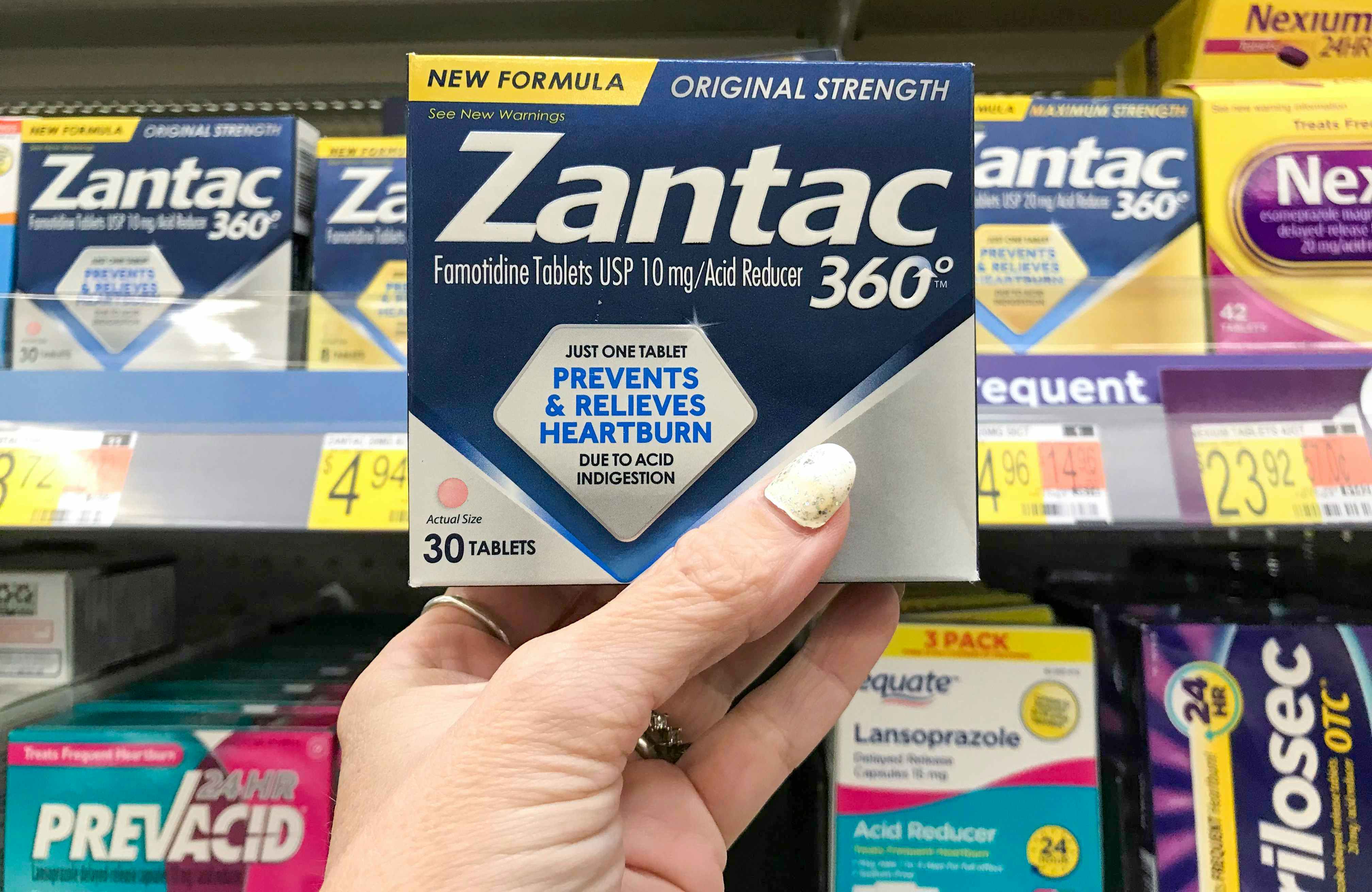 Zantac 360 at Walmart