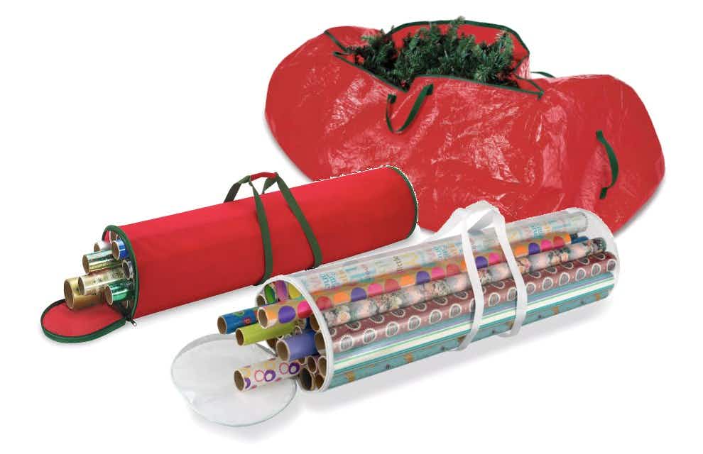 whitmore christmas storage 1 collage stock image 2022