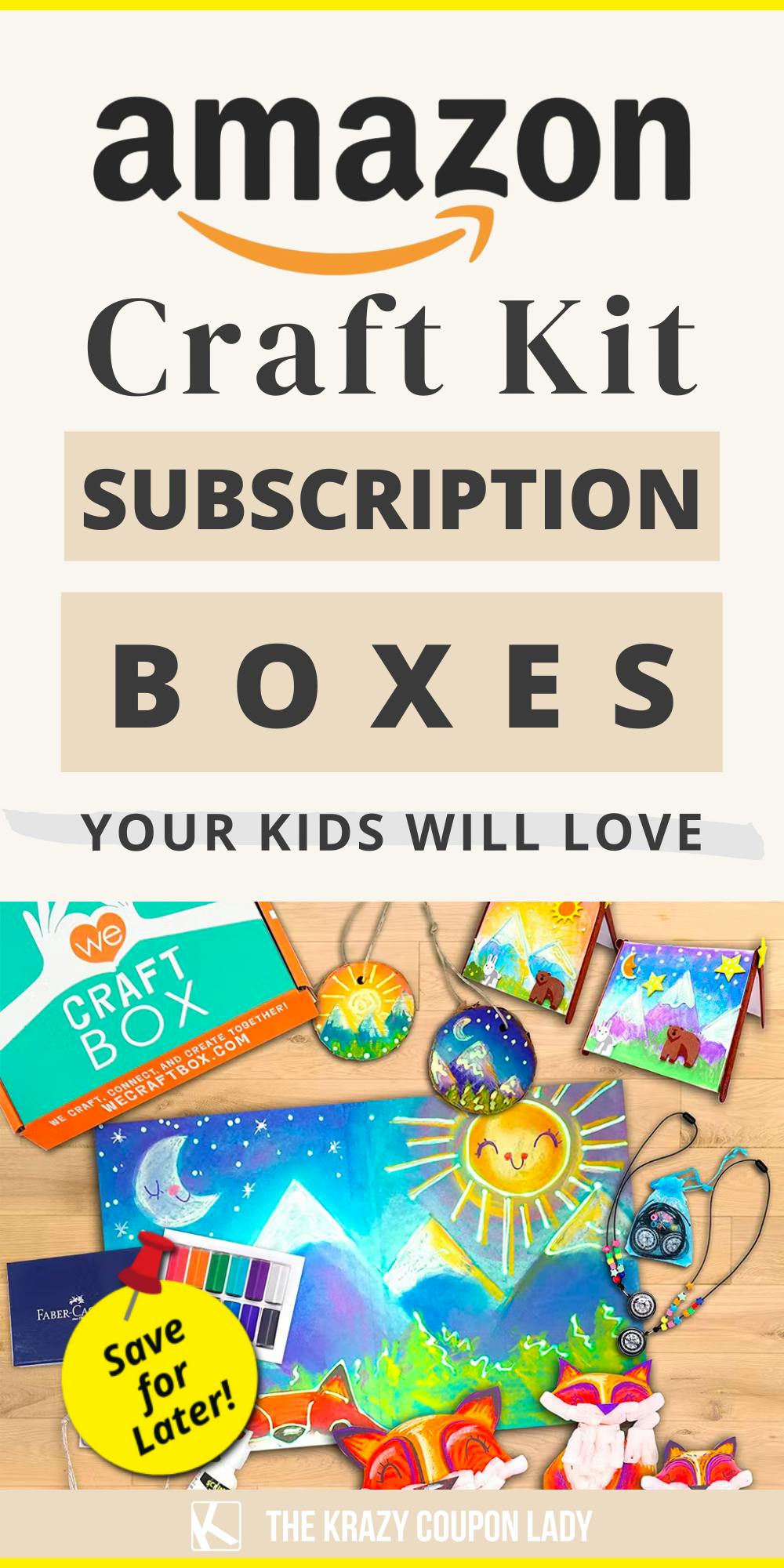 5 Amazon Craft Kit Subscription Boxes Your Kids Will Love