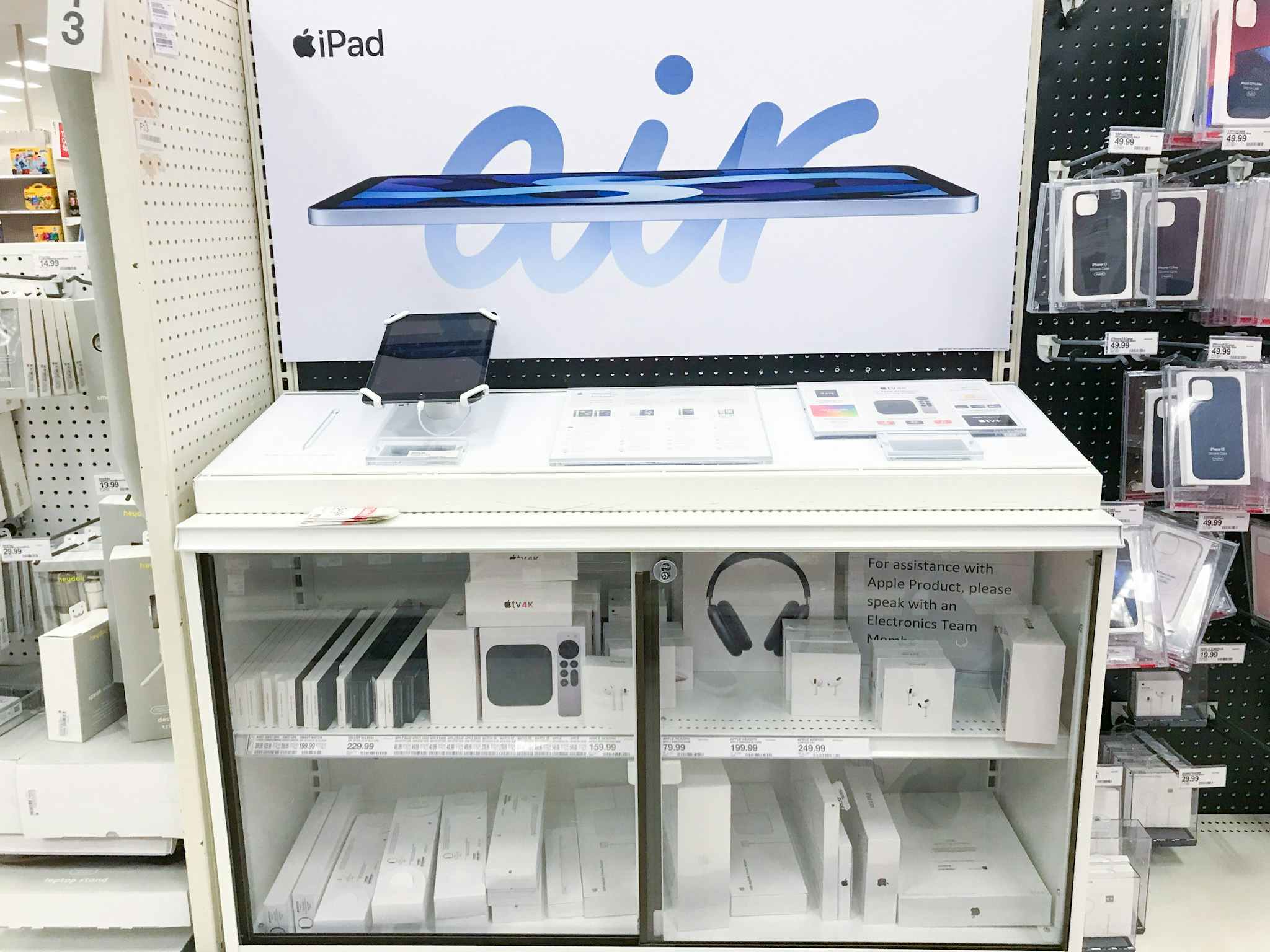 apple ipad air display at target