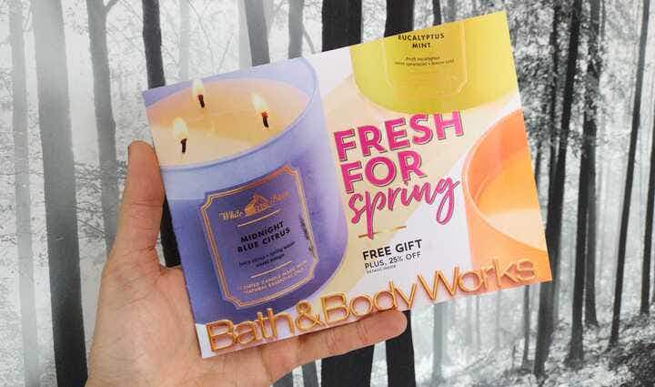 bath and body works march coupon mailer